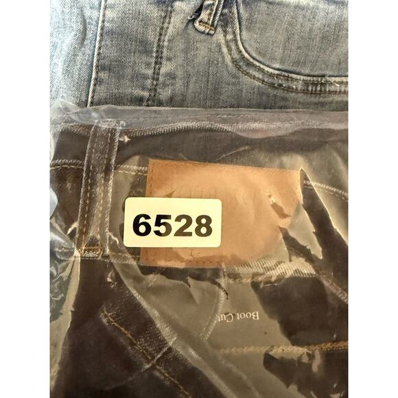 JUDY BLUE Jeans Women’s Sz 1/25 Blue Bootcut Mid Rise Stretch Faded Dark Wash - Picture 7 of 7